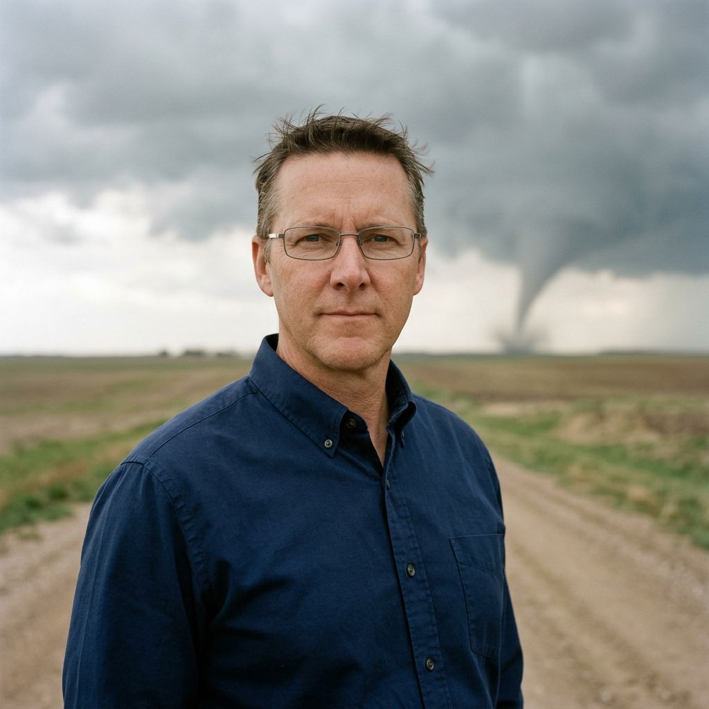 Steve McKay on-site during an active McNadoes deployment
